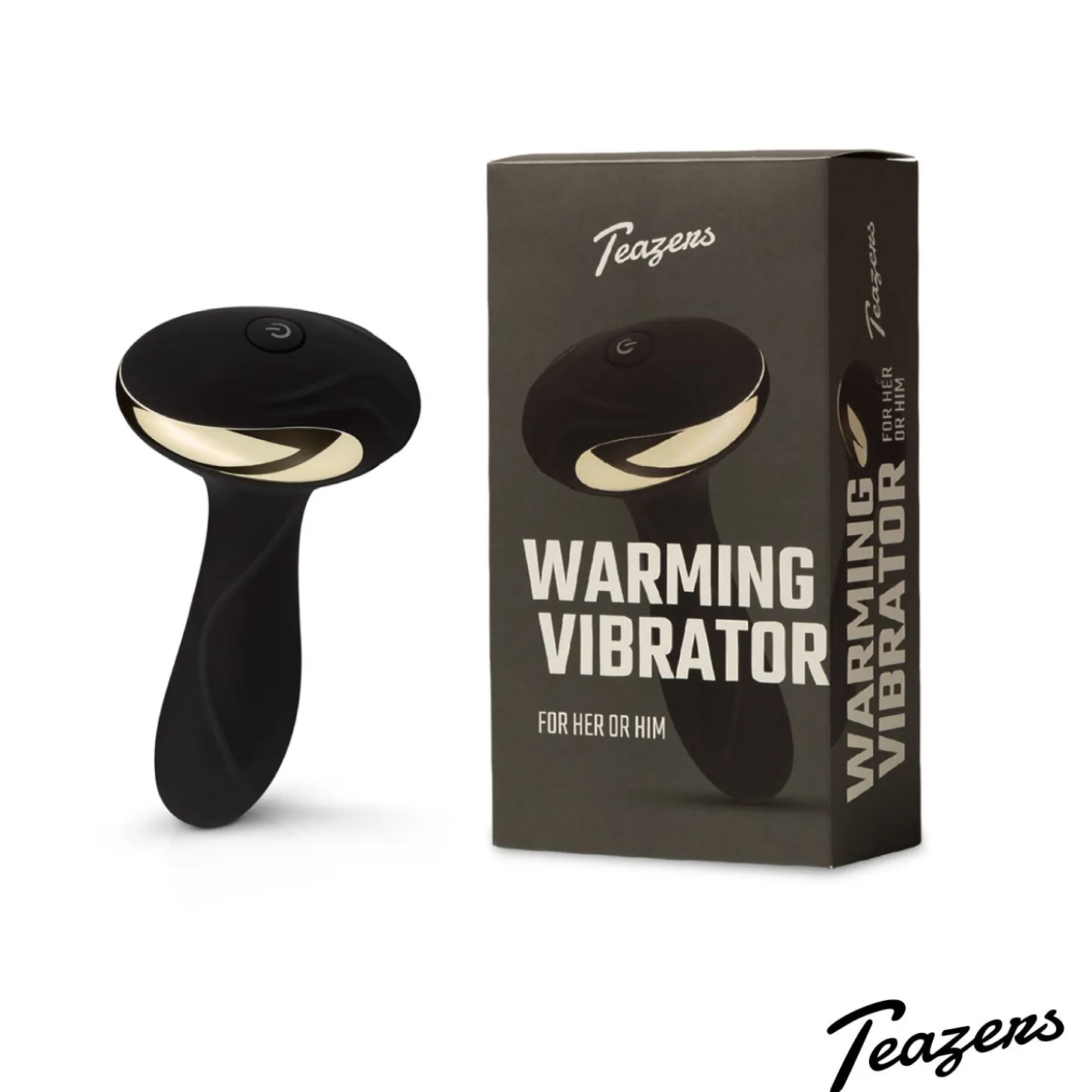 Teazers – Heat Of The Moment Buttplug Vibrator – Zwart