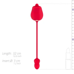 Teazers Rose Vibrator and Clitoris Stimulator