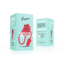 Teazers Rose Vibrator and Clitoris Stimulator