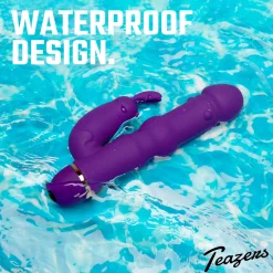 Teazers Siliconen Rabbit Vibrator - Paars