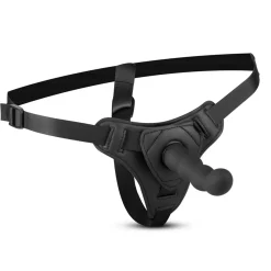 Teazers – Siliconen Strap-On Set – Zwart