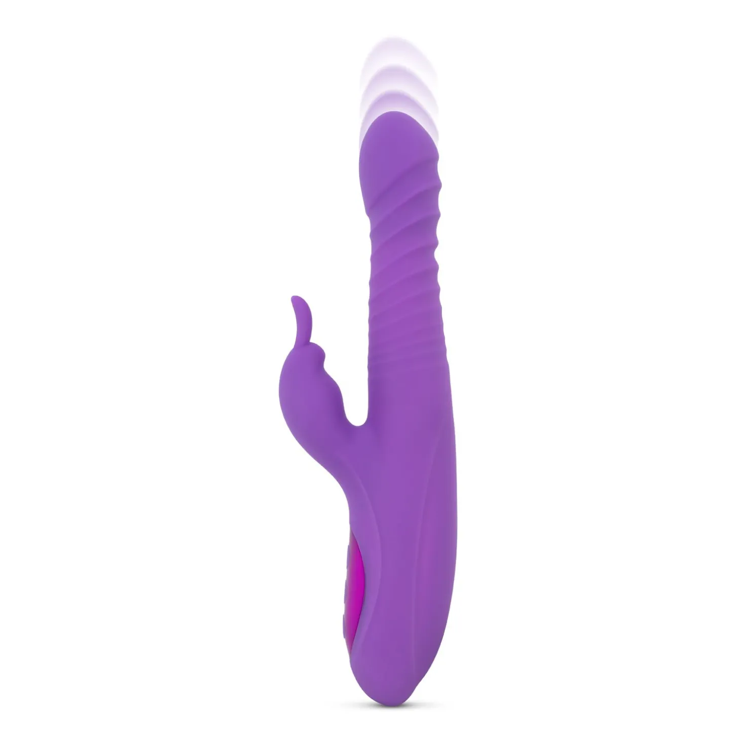 Teazers – Stotende, Verwarmende Rabbit Vibrator – Paars