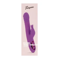 Teazers – Stotende, Verwarmende Rabbit Vibrator – Paars