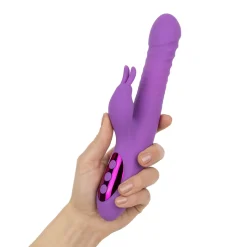 Teazers – Stotende, Verwarmende Rabbit Vibrator – Paars