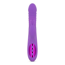 Teazers – Stotende, Verwarmende Rabbit Vibrator – Paars