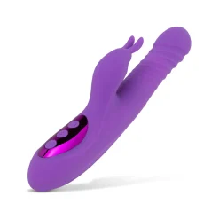 Teazers – Stotende, Verwarmende Rabbit Vibrator – Paars