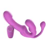 Teazers – Strapless Strap-On met Anaal Plug – Pink
