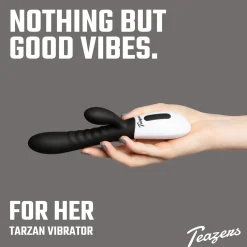 Teazers Tarzan Vibrator - Zwart