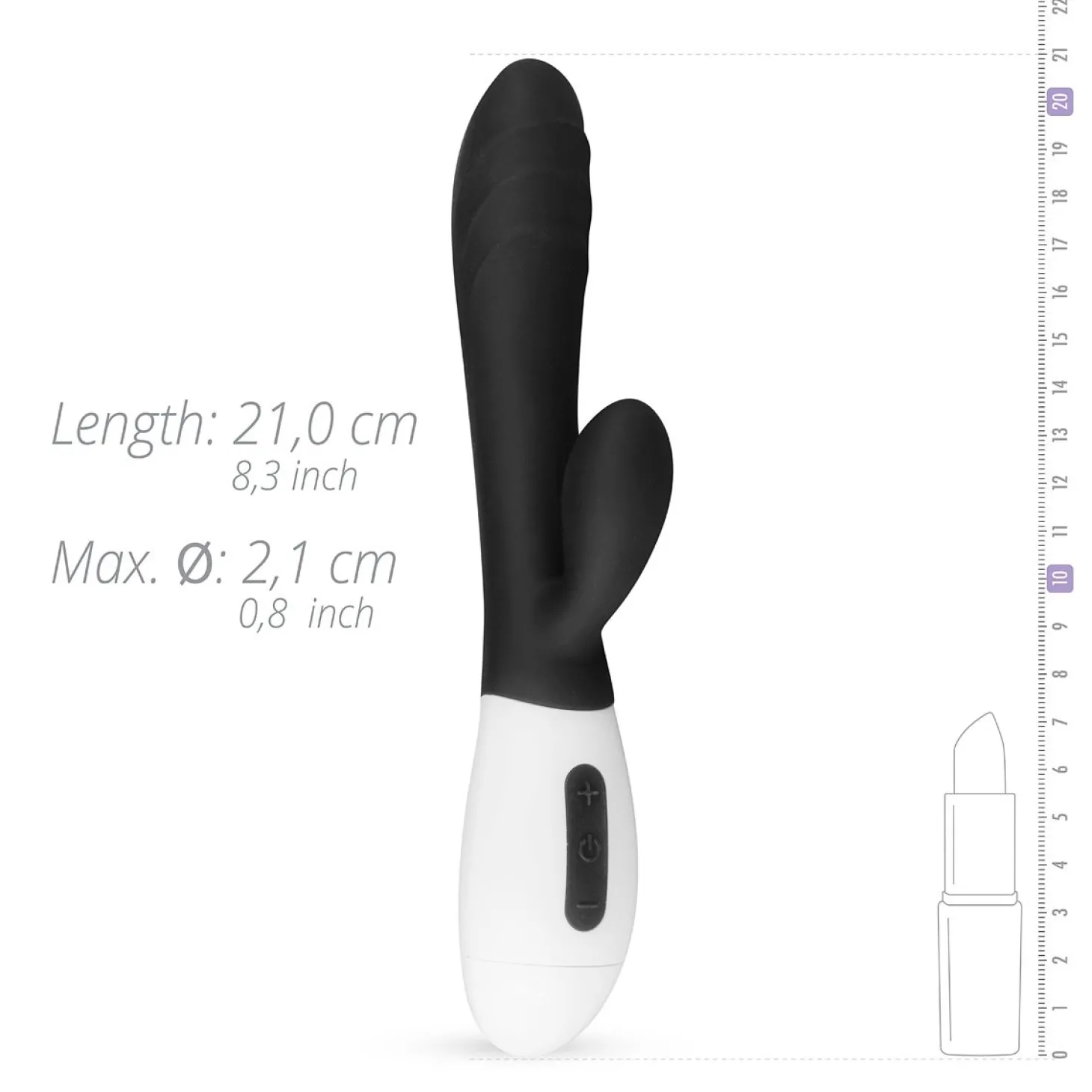 Teazers Tarzan Vibrator - Zwart