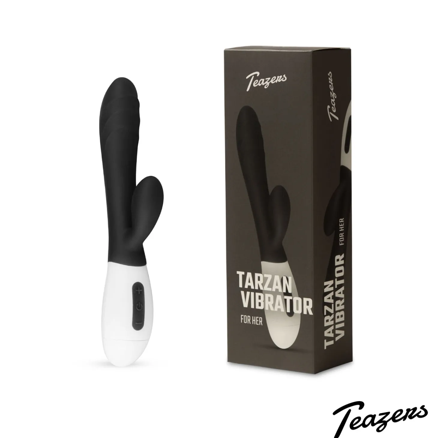 Teazers Tarzan Vibrator - Zwart