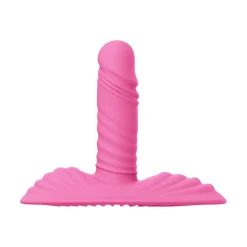 Teazers - Thrusting Pad Vibrator + afstandsbediening - Roze
