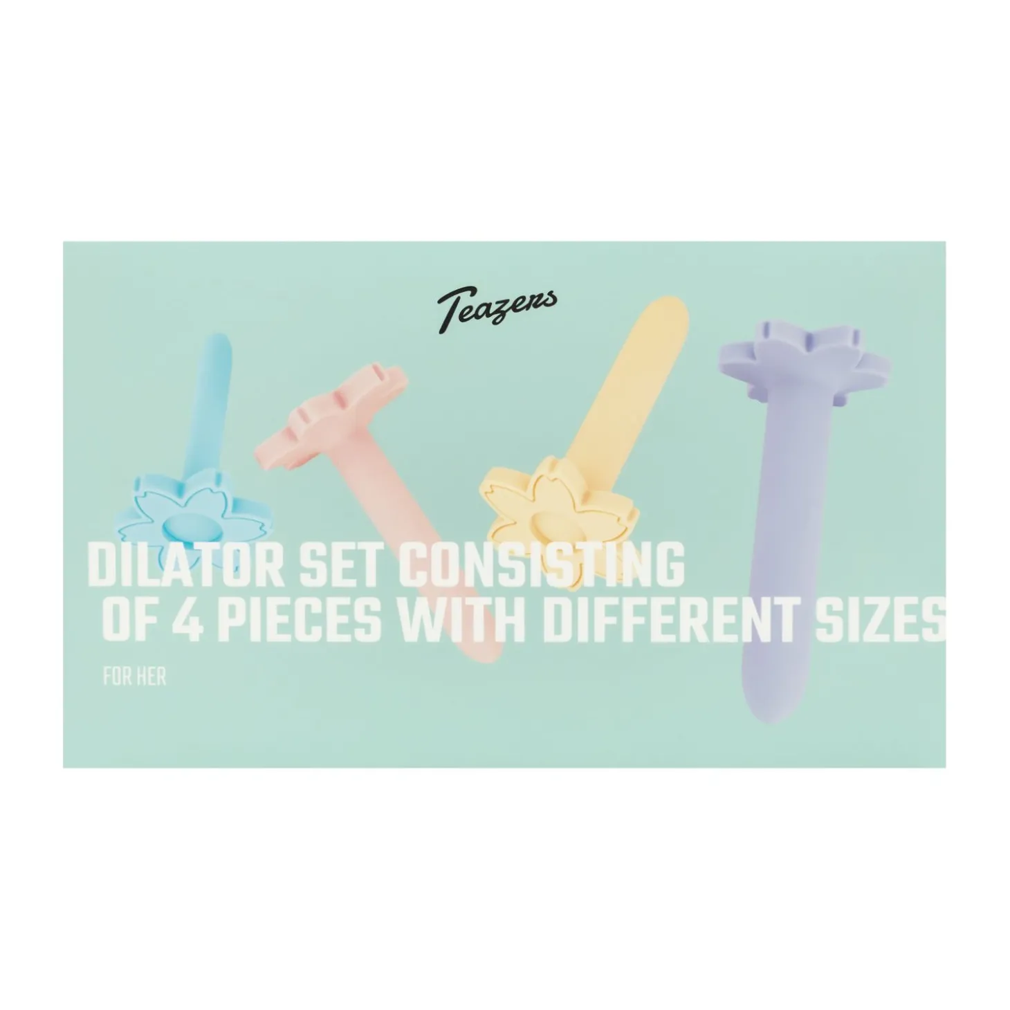 Teazers - Vaginale Dilatator Set - 4-delig