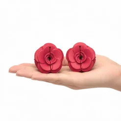 Teazers - Vibrating Nipple Clamps - Rood