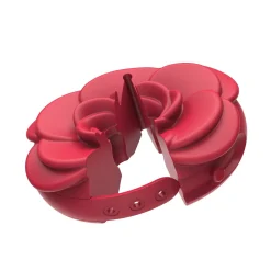 Teazers - Vibrating Nipple Clamps - Rood