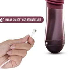 Temptasia - Trixie Stotende Dildo - Wijnrood