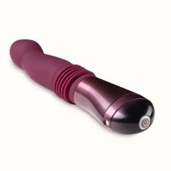 Temptasia - Trixie Stotende Dildo - Wijnrood