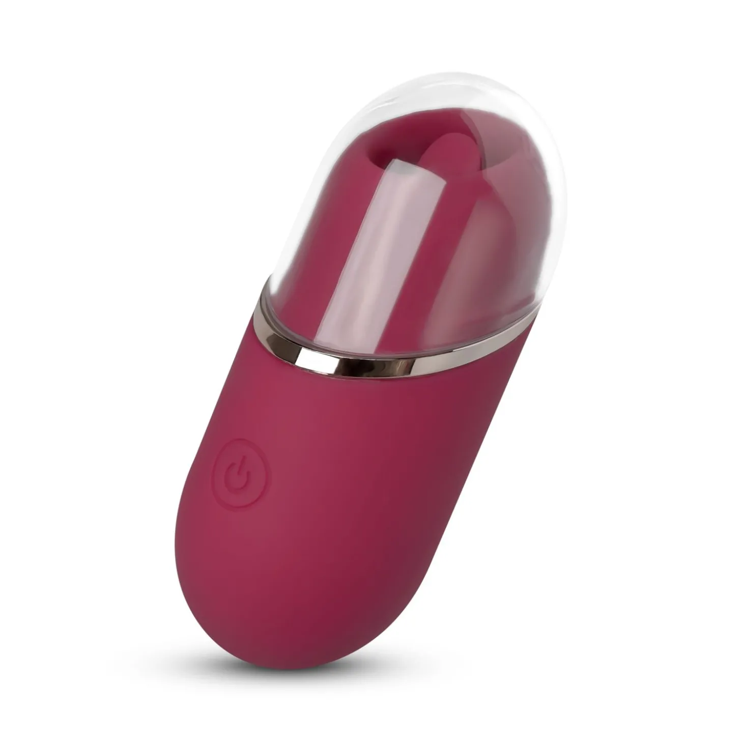 Tong Vibrator Met Beschermdop - Roze
