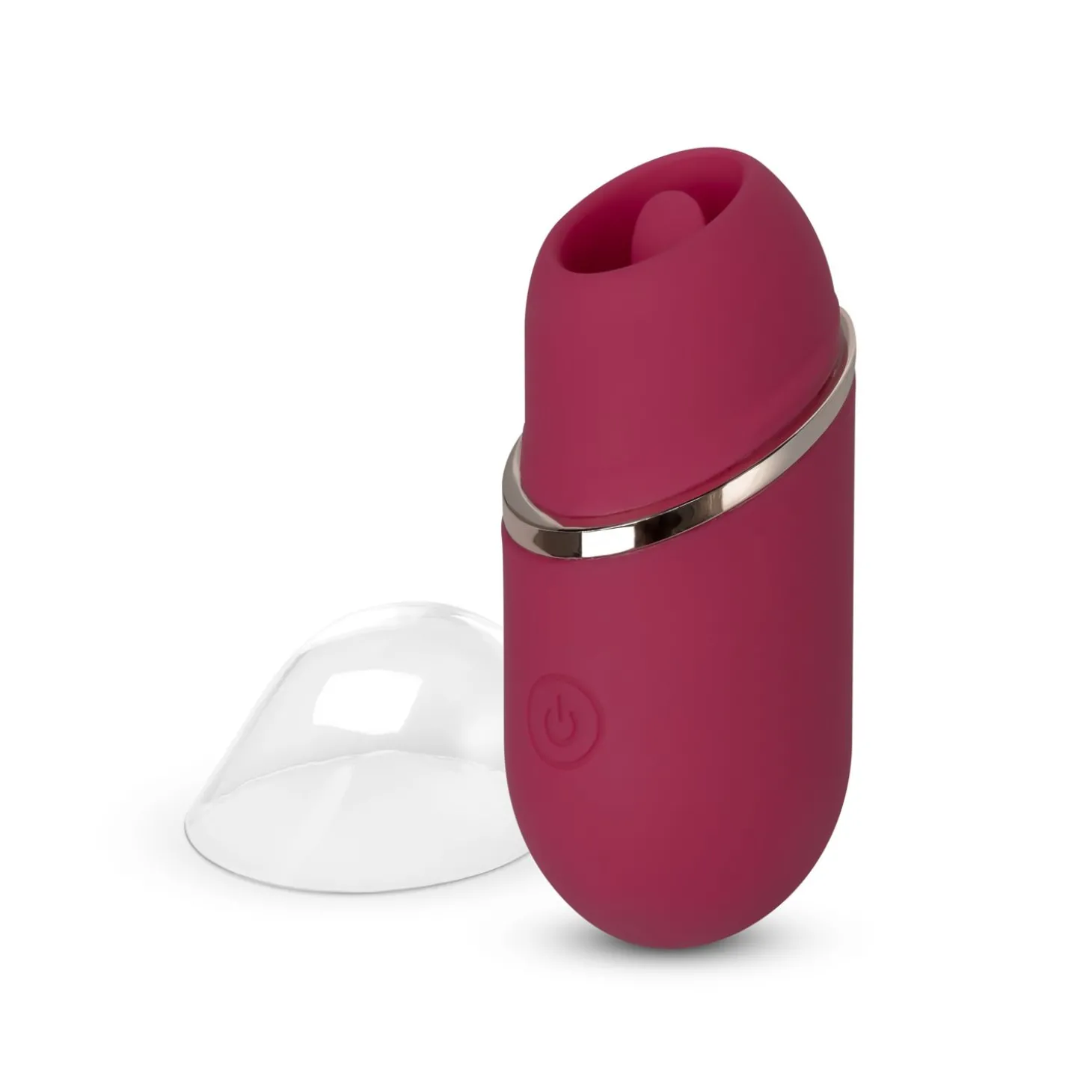 Tong Vibrator Met Beschermdop - Roze