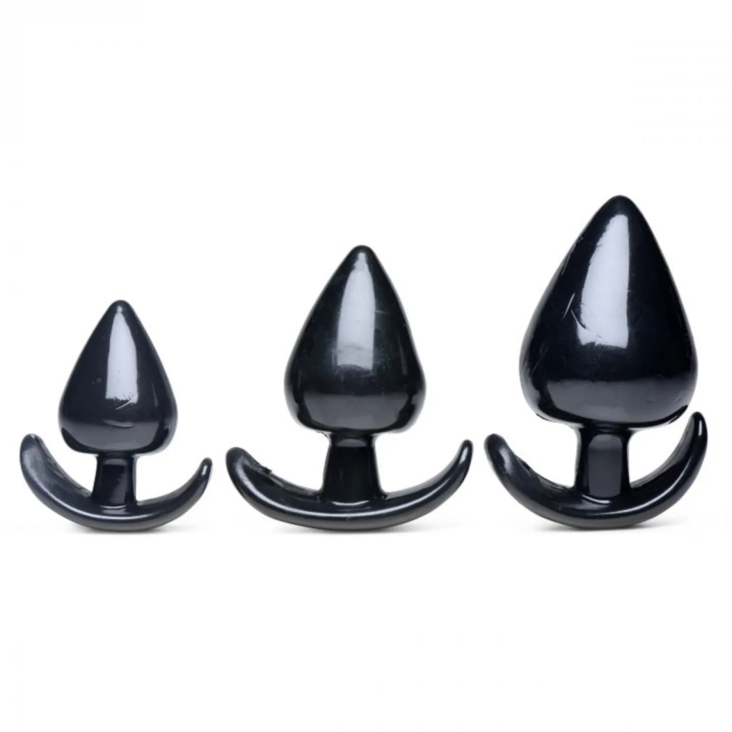 Triple Spades Driedelige Buttplug Set
