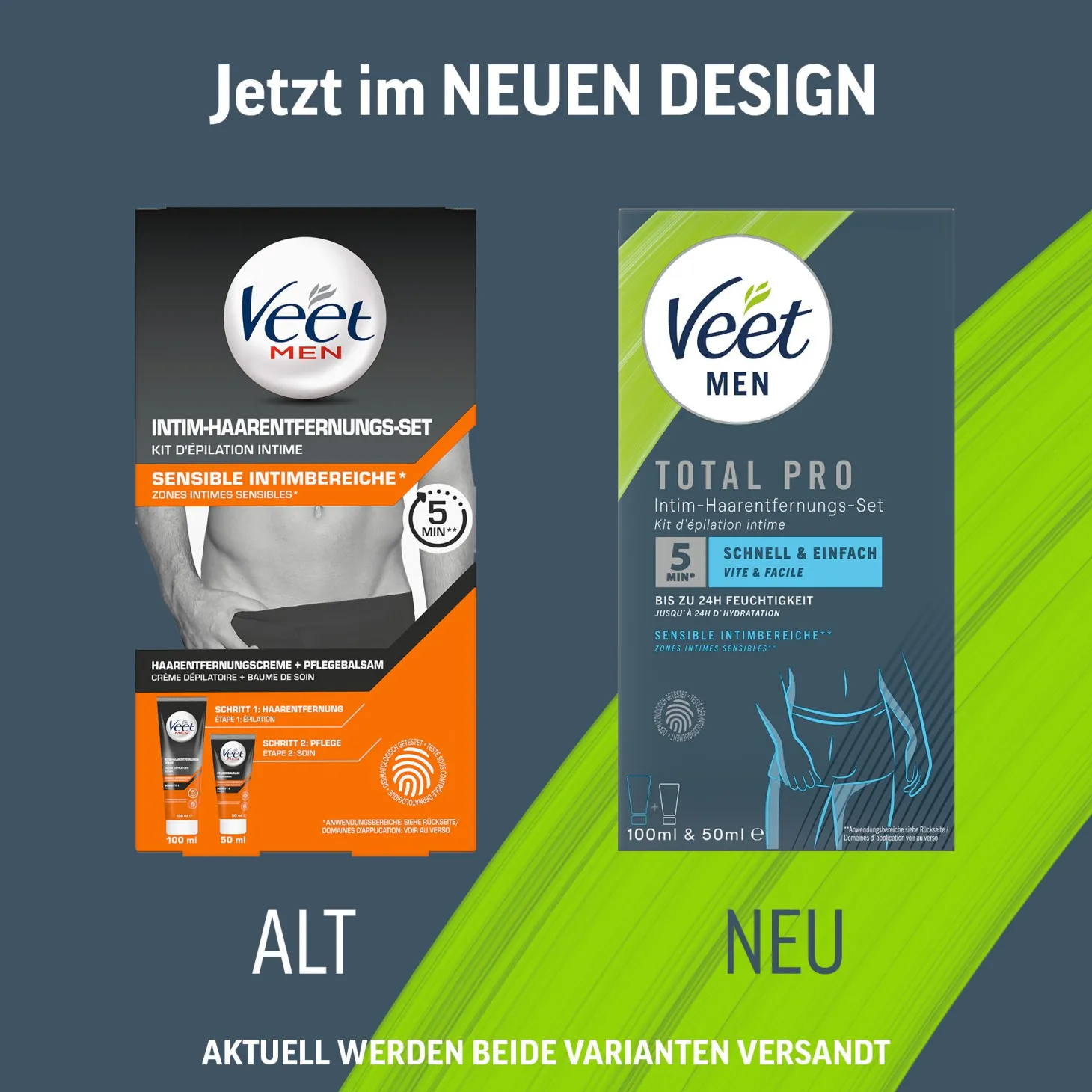 Veet Men Intim-Haarverwijderingsset voor mannen