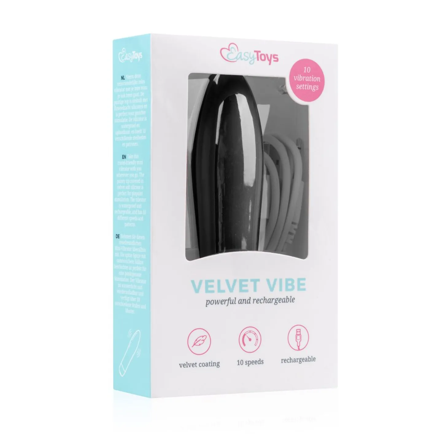 Velvet Vibe - Zwart