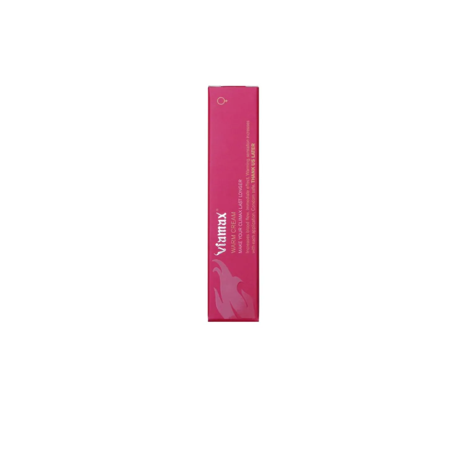 Viamax - Warm Cream Intieme Crème - 15 ml