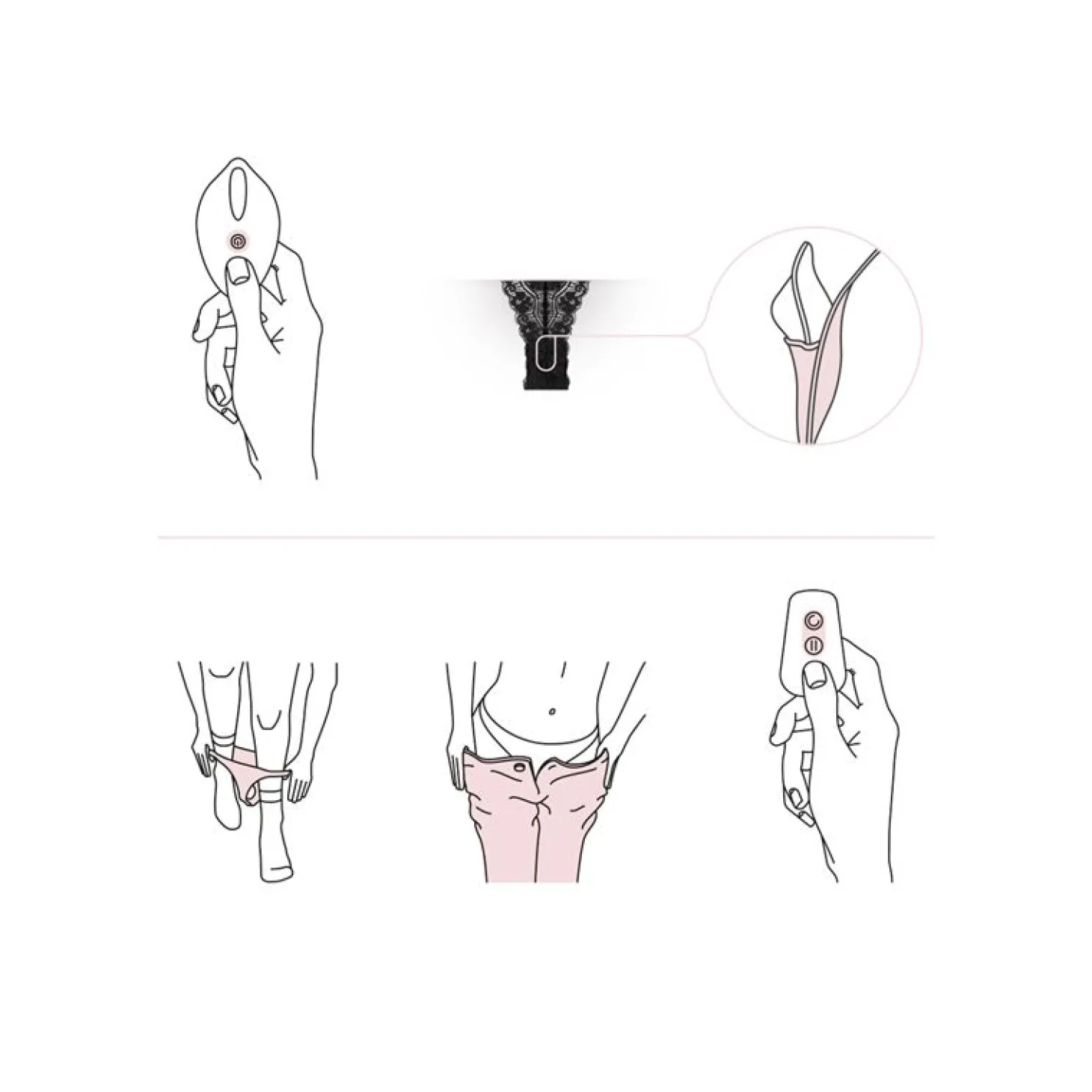 Vibrerende BoyShort