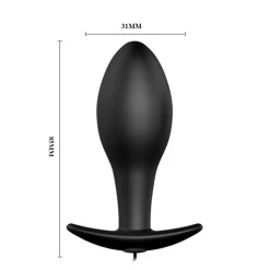 Vibrerende Buttplug met Afstandsbediening