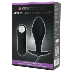 Vibrerende Buttplug met Afstandsbediening