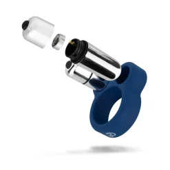 Vibrerende Cockring - Blauw