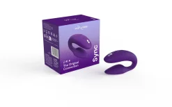 We-Vibe Sync 2 Koppel Vibrator met Afstandsbediening en App - Paars