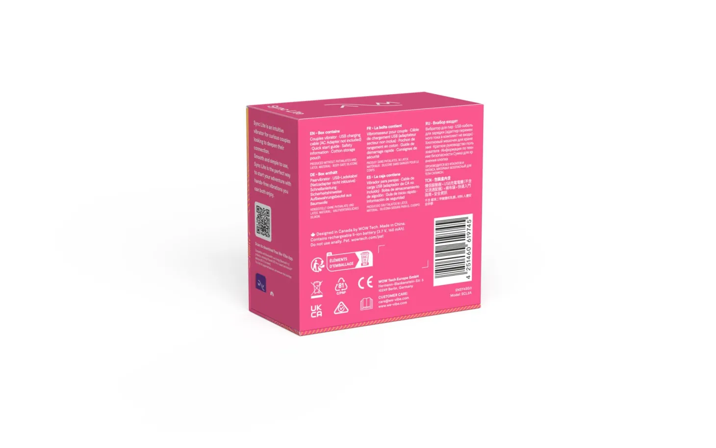 We - Vibe Sync Lite met App - Roze