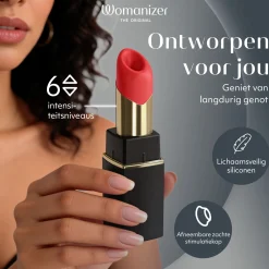 Womanizer - Beauty Lipstick Vibrator - Zwart
