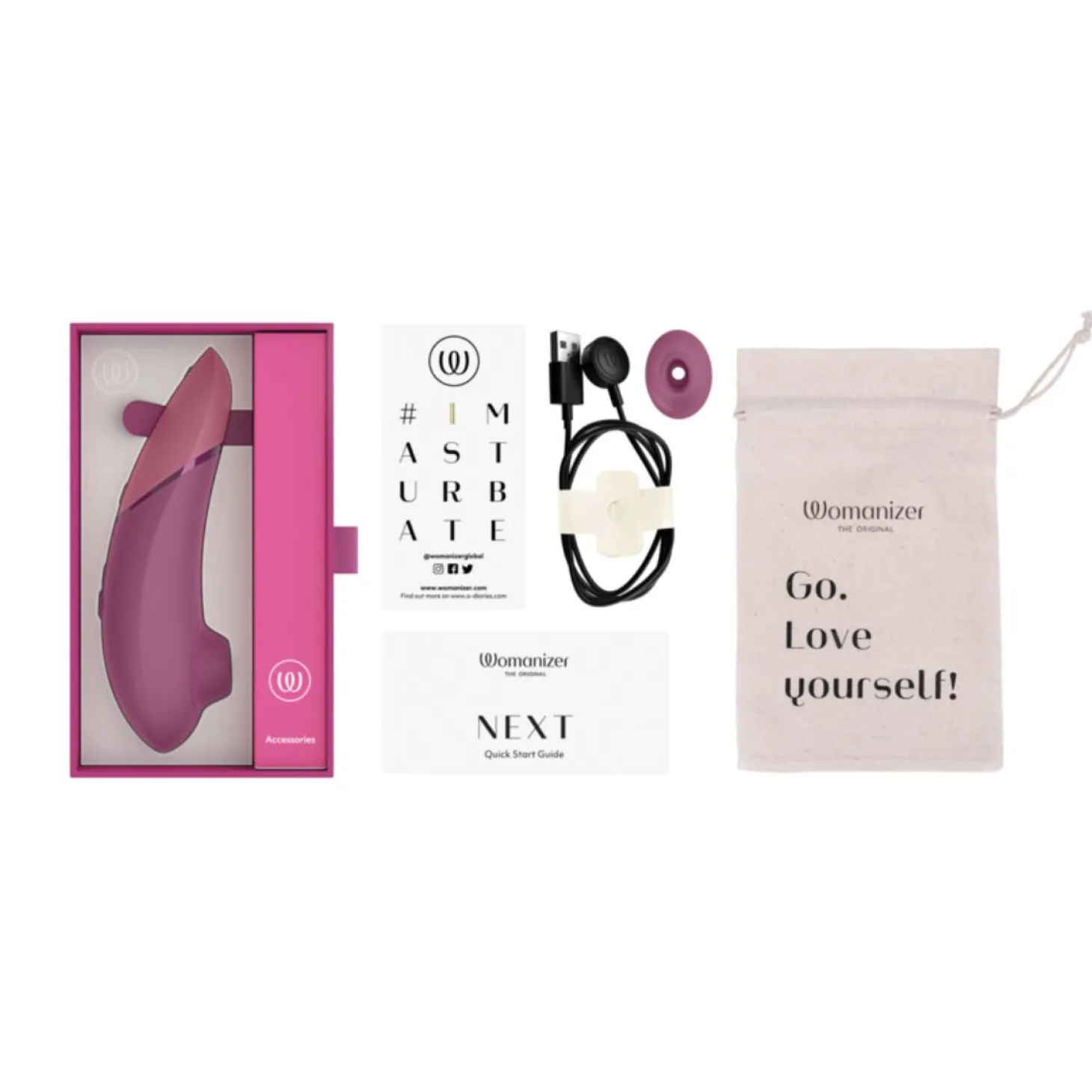 Womanizer - Next Clitorisstimulator - Dusty Pink