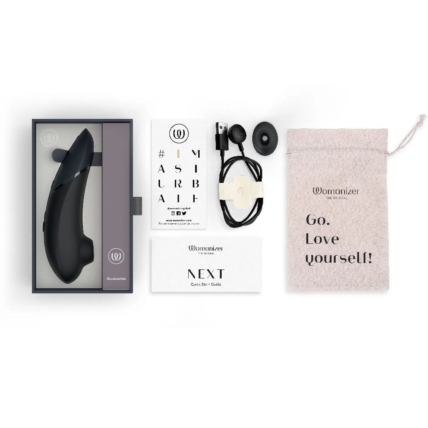 Womanizer Next 3D Pleasure - Zwart