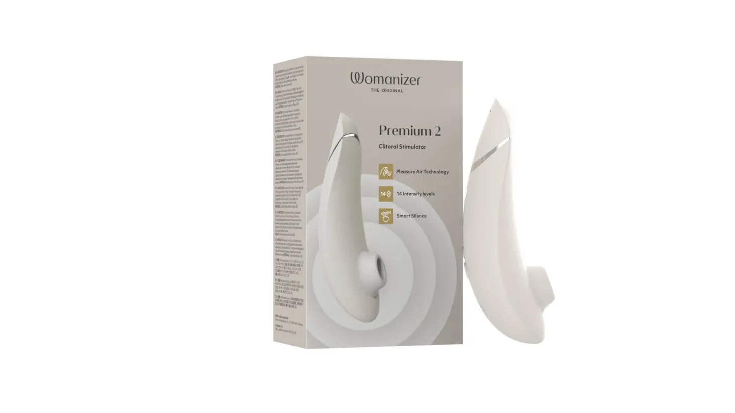 Womanizer Premium 2 Luchtdrukvibrator - Wit