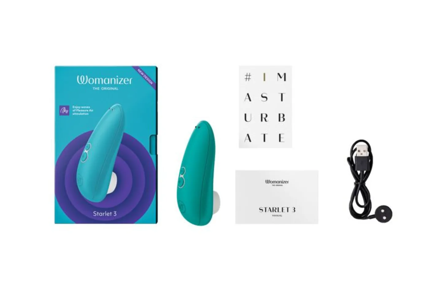 Womanizer Starlet 3 Luchtdruk vibrator - Aqua