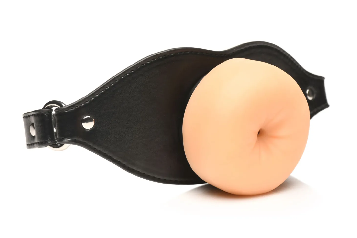 XR Brands - Ass Face Mouth Gag - Beige