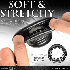 XR Brands - Ball Stack Ball Stretcher - Zwart