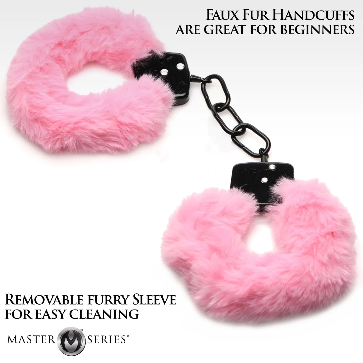 XR Brands - Cuffed in Fur Handboeien - Roze