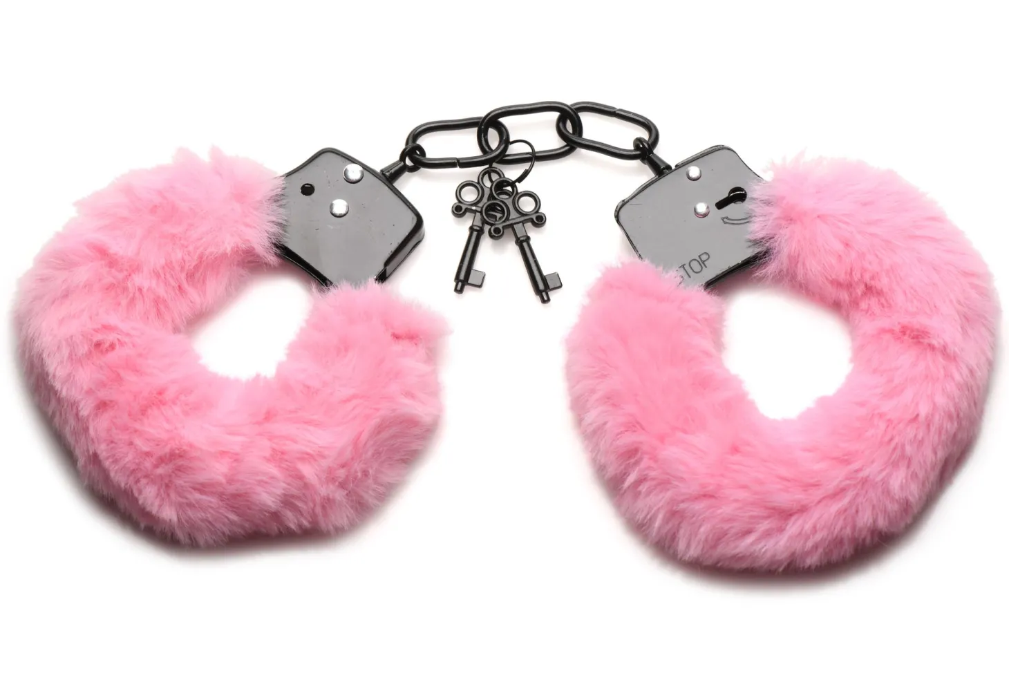 XR Brands - Cuffed in Fur Handboeien - Roze