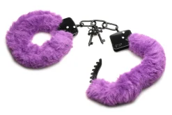 XR Brands - Cuffed In Fur Handboeien - Paars