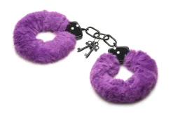 XR Brands - Cuffed In Fur Handboeien - Paars