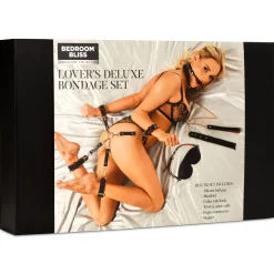 XR Brands - Lover's Luxe Bondage Set - Zwart