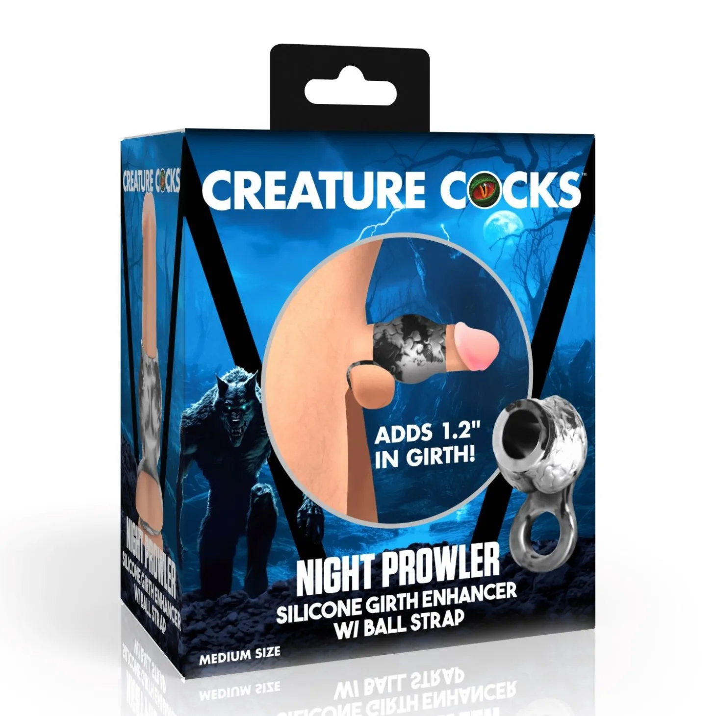 XR Brands - Night Prowler Ballstretcher - Grijs