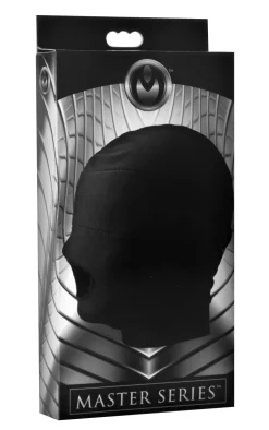 XR Brands - Open Mond Masker Met Gewatteerd Oogmasker - Zwart