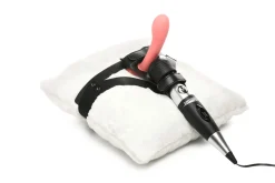XR Brands - Thunder Strap Wand Dij Harnas - Zwart