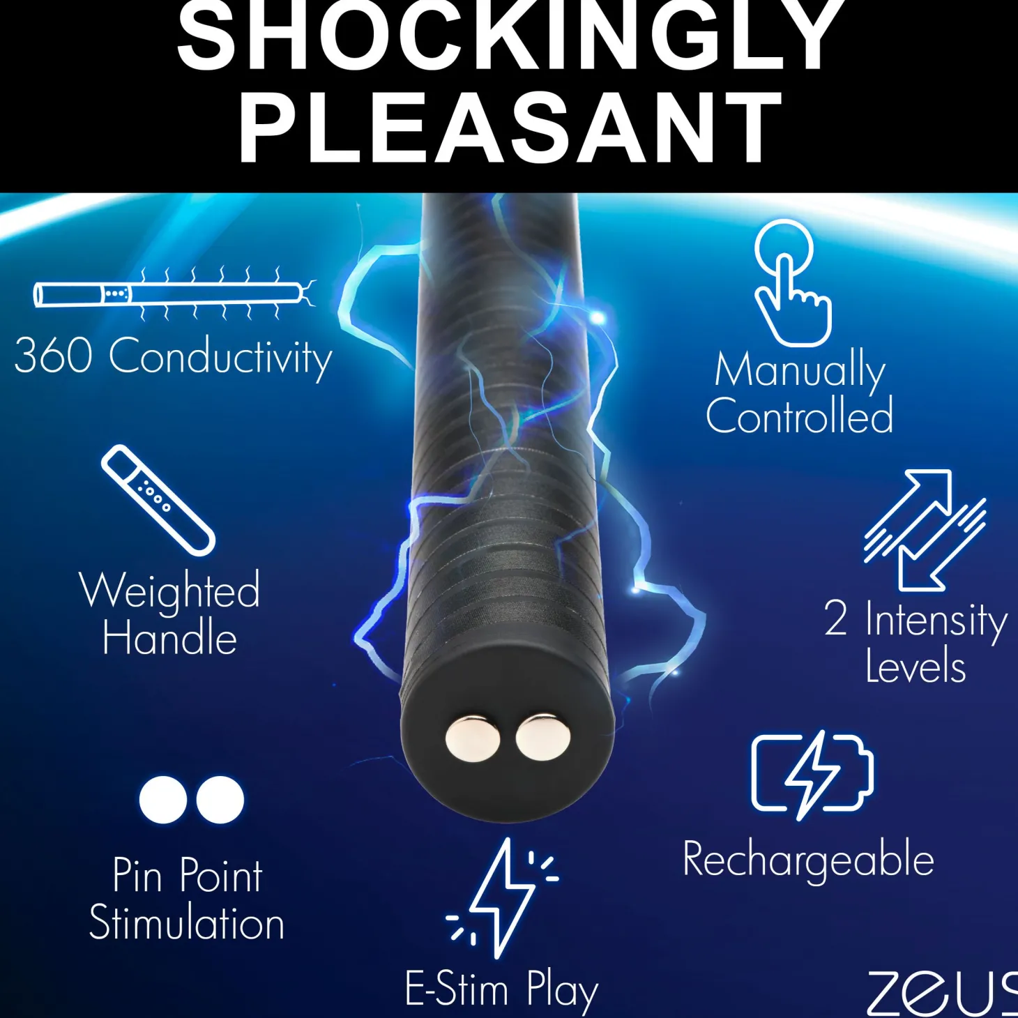 Zeus Electrosex - E-Stim Baton