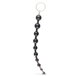 Zwarte Anaalketting Met Ring