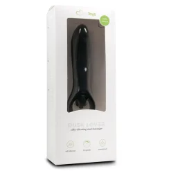 Zwarte Anaal Vibrator - 15,5 cm